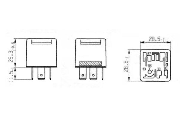 Bosch Relais 0 332 019 205