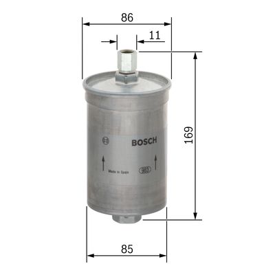 Bosch Brandstoffilter 0 450 905 177