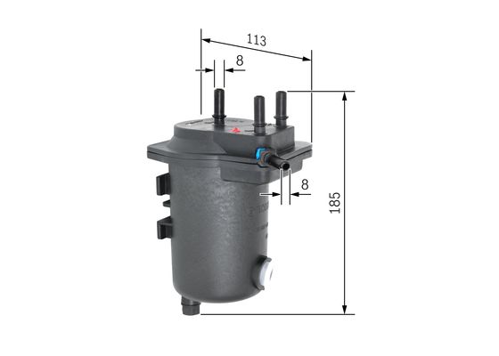 Bosch Brandstoffilter 0 450 907 009
