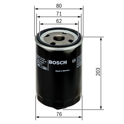 Oliefilter Bosch 0 451 103 338