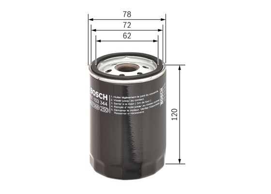 Bosch Oliefilter 0 451 103 344