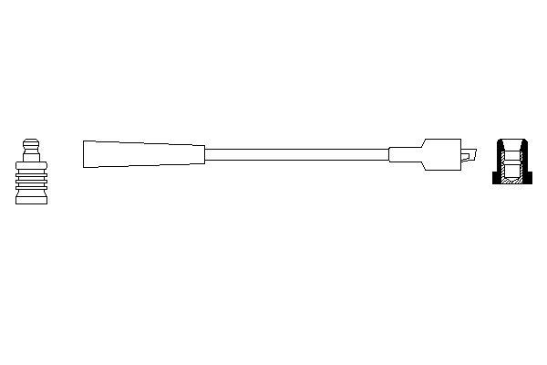 Bosch Bougiekabel 0 986 356 027