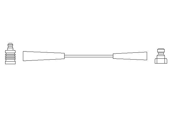 Bosch Bougiekabel 0 986 356 056