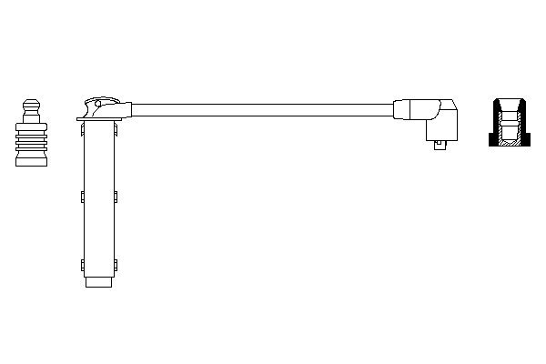 Bougiekabel Bosch 0 986 356 110
