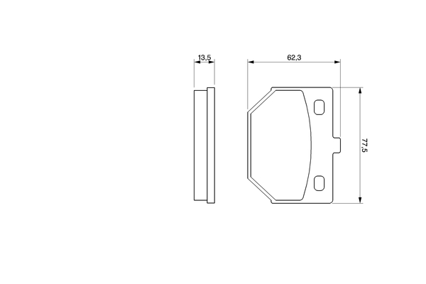 Remblokset Bosch 0 986 424 423
