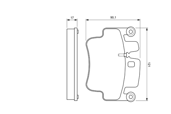 Remblokset Bosch 0 986 424 681