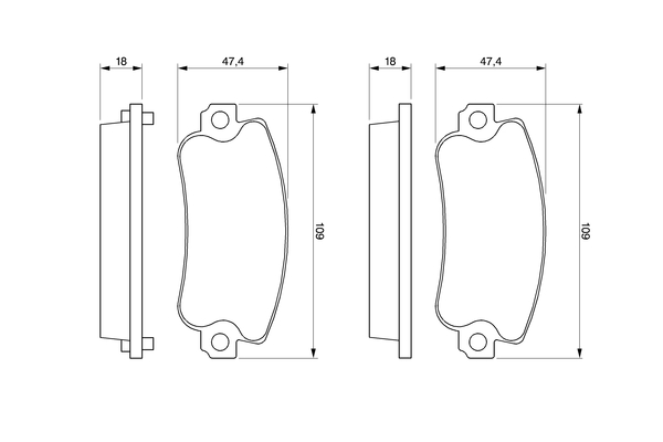 Remblokset Bosch 0 986 467 760