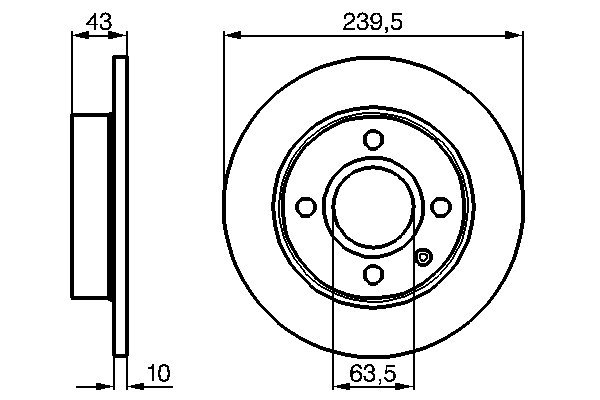 Remschijven Bosch 0 986 478 501