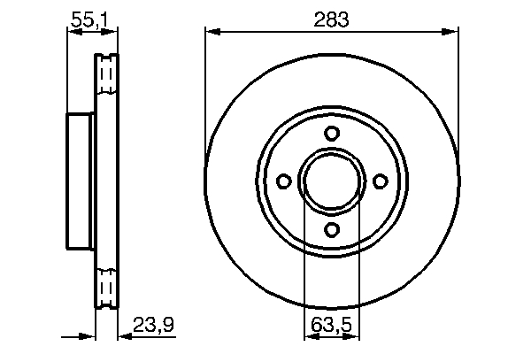 Remschijven Bosch 0 986 478 814