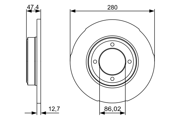 Remschijven Bosch 0 986 479 493
