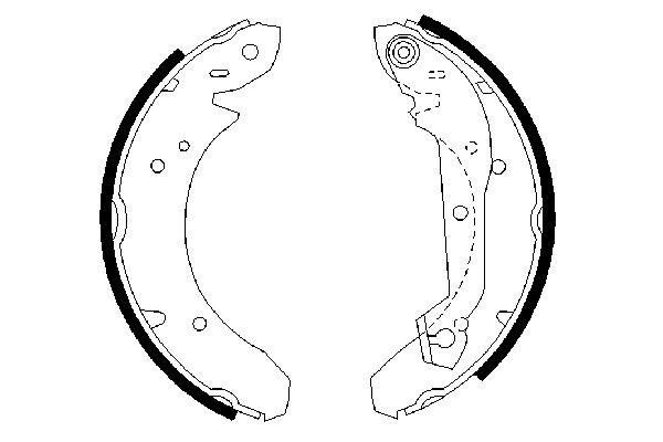 Remschoen set Bosch 0 986 487 048