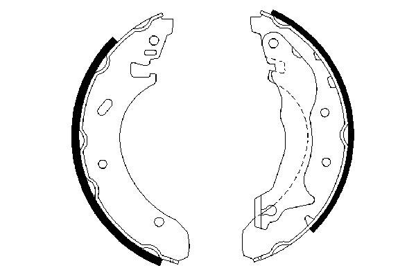 Remschoen set Bosch 0 986 487 330