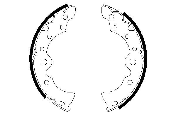 Remschoen set Bosch 0 986 487 398