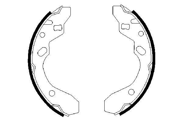 Bosch Remschoen set 0 986 487 417