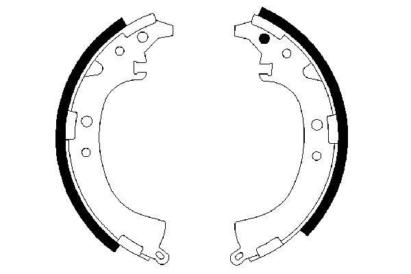 Bosch Remschoen set 0 986 487 424