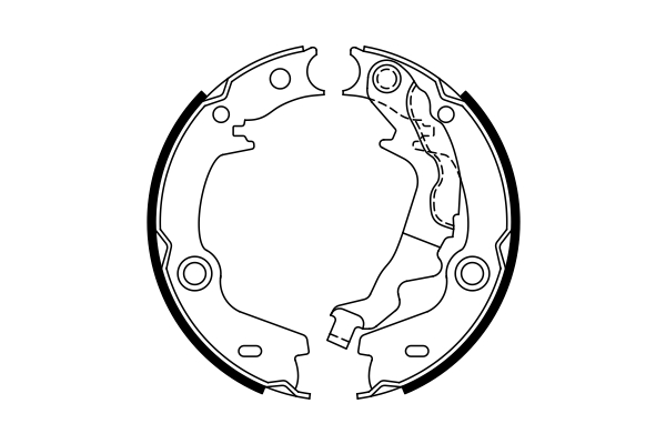 Remschoen set Bosch 0 986 487 761