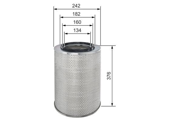 Bosch Luchtfilter 0 986 626 754