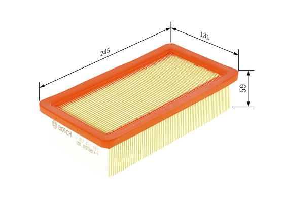 Bosch Luchtfilter 1 457 432 183