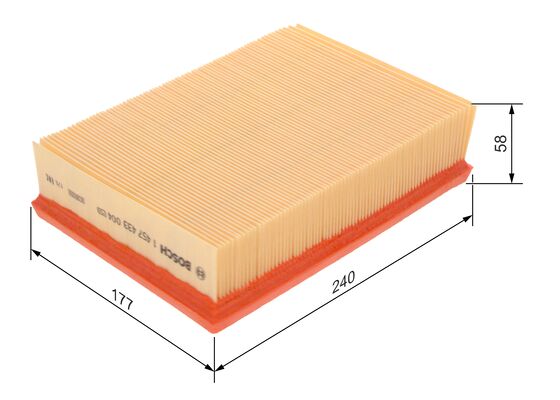 Luchtfilter Bosch 1 457 433 004