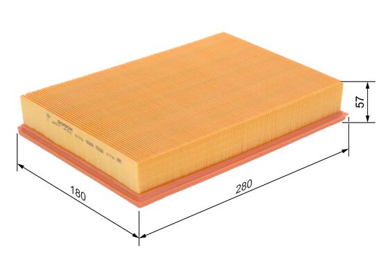 Luchtfilter Bosch 1 457 433 070