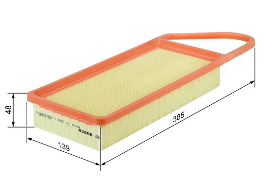 Luchtfilter Bosch 1 457 433 076