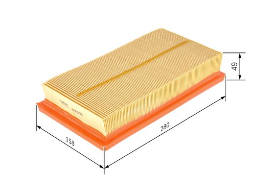 Bosch Luchtfilter 1 457 433 155