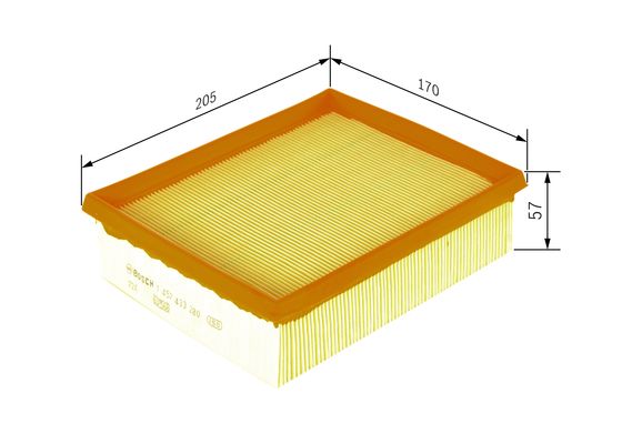 Luchtfilter Bosch 1 457 433 280