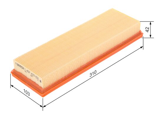 Luchtfilter Bosch 1 457 433 531