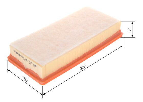 Luchtfilter Bosch 1 457 433 596