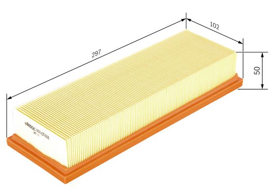 Luchtfilter Bosch 1 457 433 606