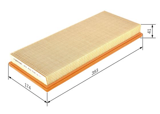 Luchtfilter Bosch 1 457 433 616