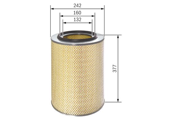 Bosch Luchtfilter 1 457 433 651