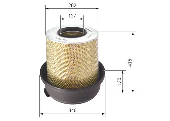 Bosch Luchtfilter 1 457 433 730