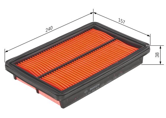 Bosch Luchtfilter 1 457 433 959