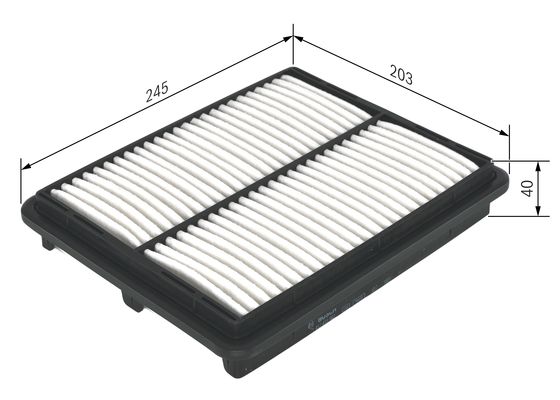 Bosch Luchtfilter 1 457 433 962