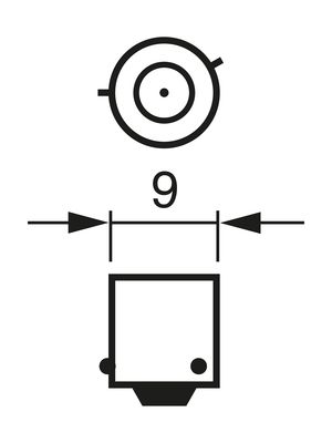 Bosch Gloeilamp, achteruitrijlicht 1 987 301 035