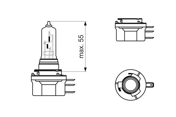 Bosch Gloeilamp, parkeer- / begrenzingslicht 1 987 302 088
