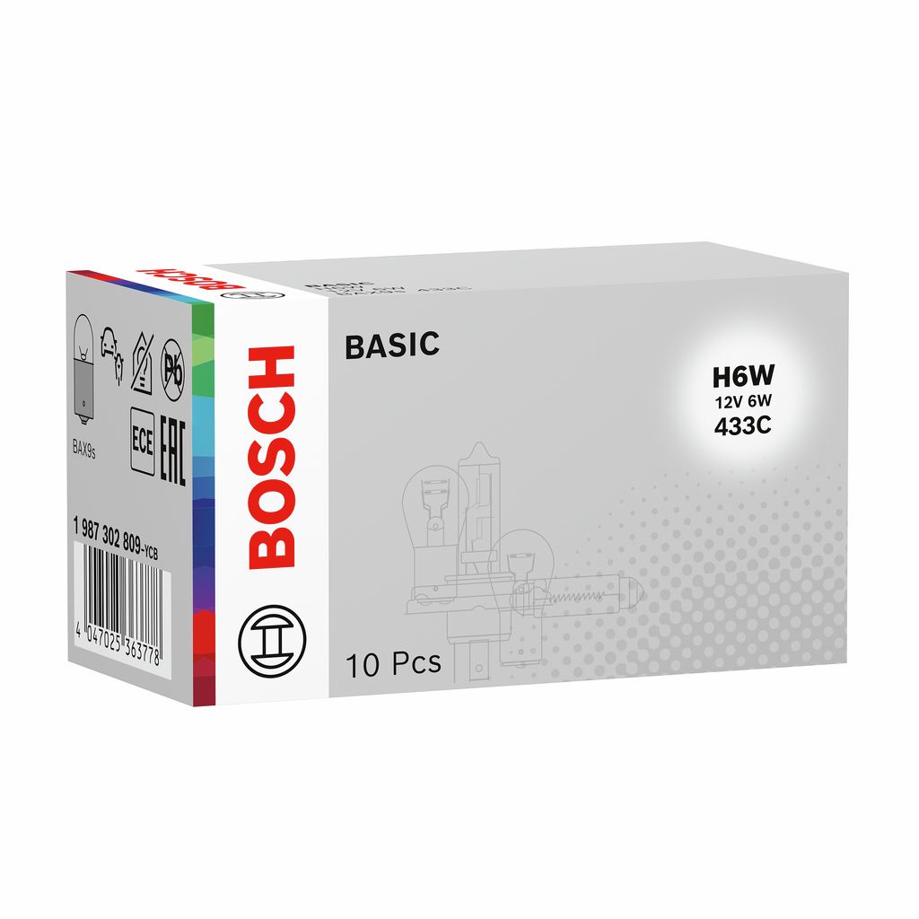 Gloeilamp, parkeer- / begrenzingslicht Bosch 1 987 302 809