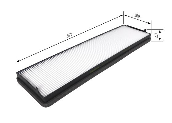 Interieurfilter Bosch 1 987 431 157