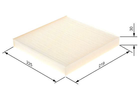 Interieurfilter Bosch 1 987 432 083