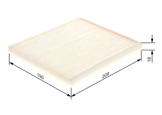 Interieurfilter Bosch 1 987 432 084