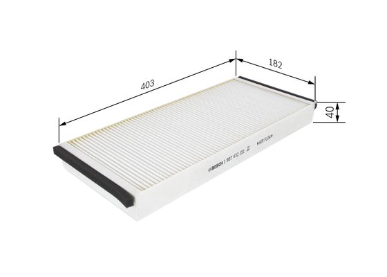 Bosch Interieurfilter 1 987 432 151