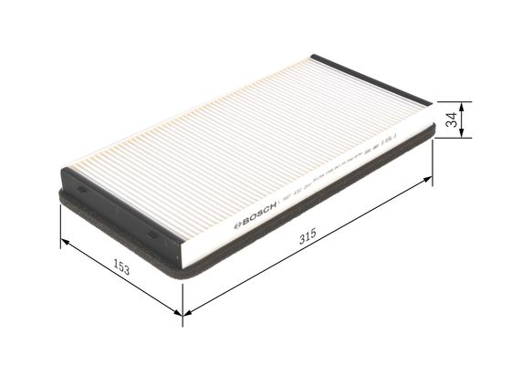 Interieurfilter Bosch 1 987 432 200