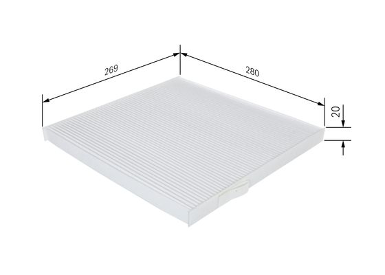 Bosch Interieurfilter 1 987 432 237