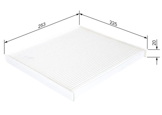Interieurfilter Bosch 1 987 432 269