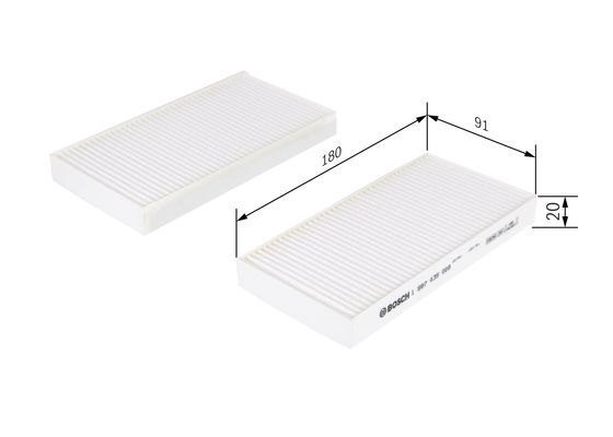Interieurfilter Bosch 1 987 435 008