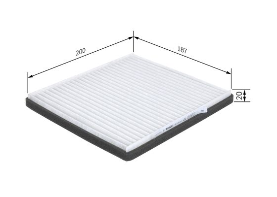 Interieurfilter Bosch 1 987 435 013