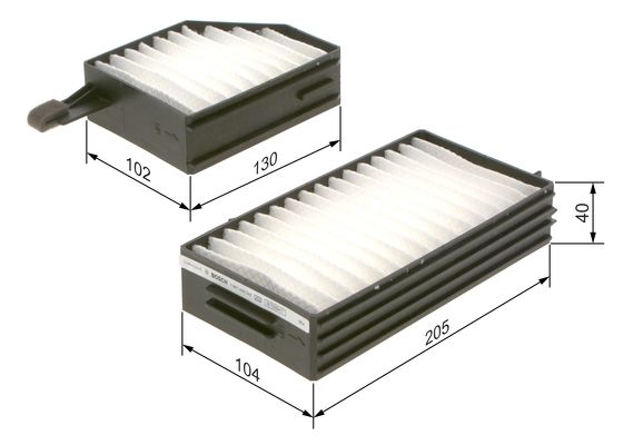 Bosch Interieurfilter 1 987 435 043