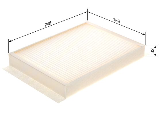 Interieurfilter Bosch 1 987 435 058