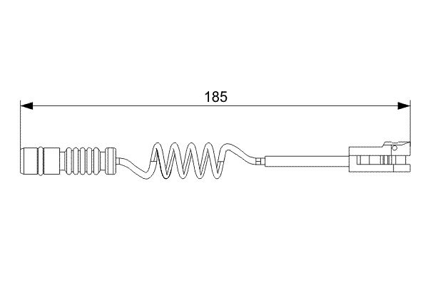 Slijtage indicator Bosch 1 987 473 007